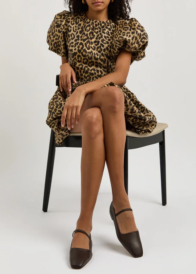 Atp Atelier Petina Leather Ballet Flats - Image 5