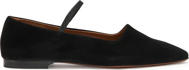 Atp Atelier Petina Suede Mary Jane Flats