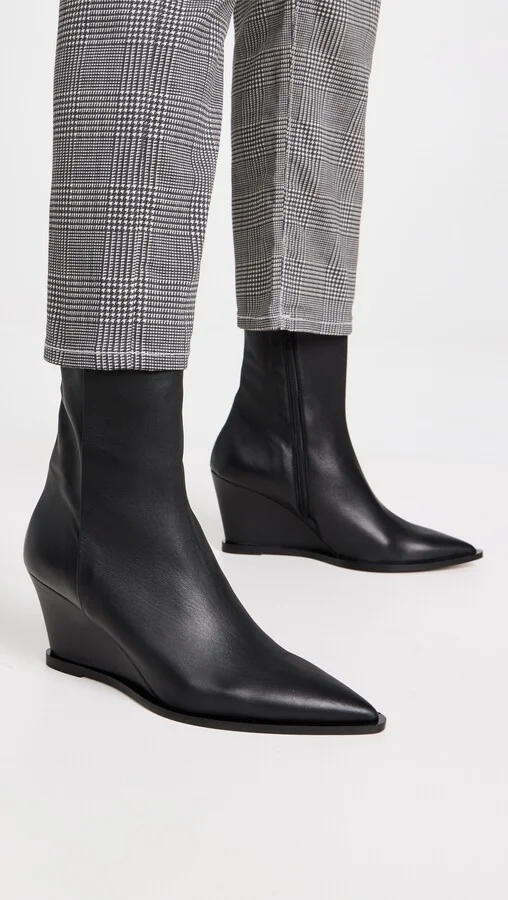 ATP Atelier Pratella Black Nappa Boots - Image 2