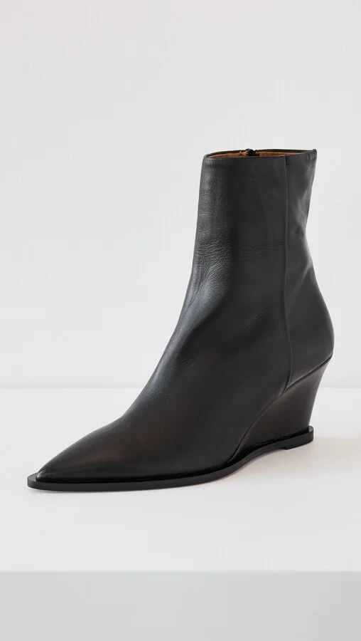 ATP Atelier Pratella Black Nappa Boots - Image 3