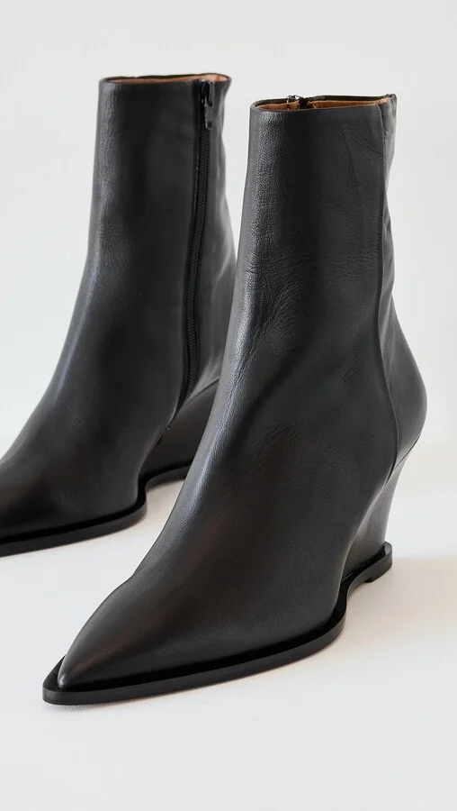 ATP Atelier Pratella Black Nappa Boots - Image 4