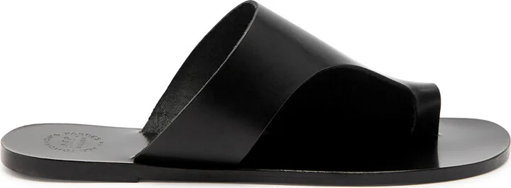 Atp Atelier Rosa Leather Thong Sandals