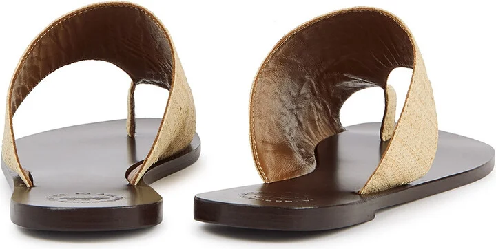 Atp Atelier Rosa Sand Raffia Sandals - Image 3