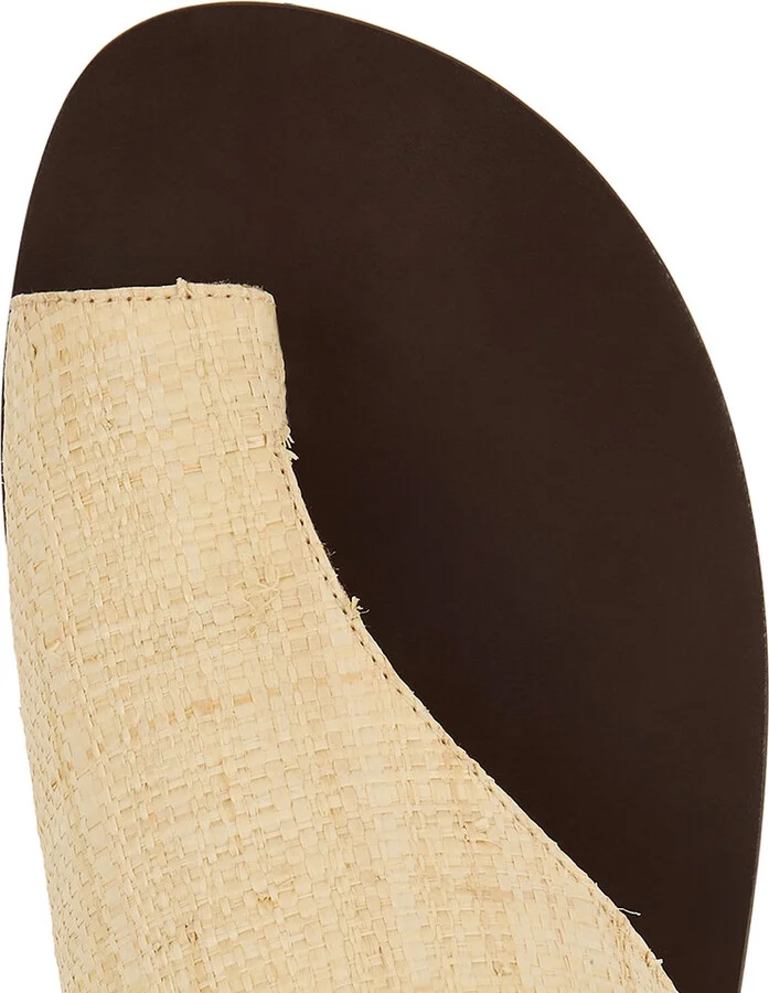 Atp Atelier Rosa Sand Raffia Sandals - Image 4