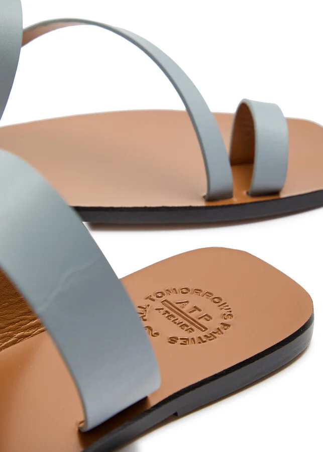 Atp Atelier Saletto Leather Sliders - Image 4