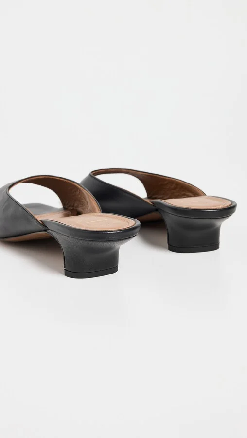 ATP Atelier Tavenna Black Nappa Sandals - Image 3