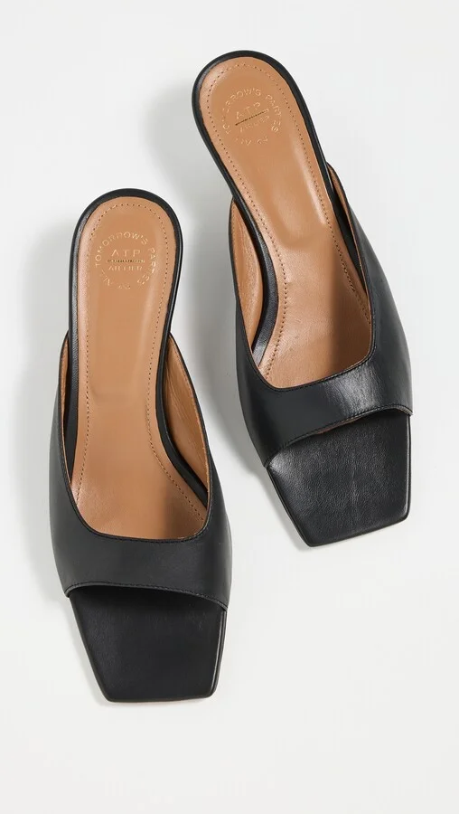 ATP Atelier Tavenna Black Nappa Sandals - Image 4