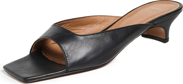 ATP Atelier Tavenna Black Nappa Sandals