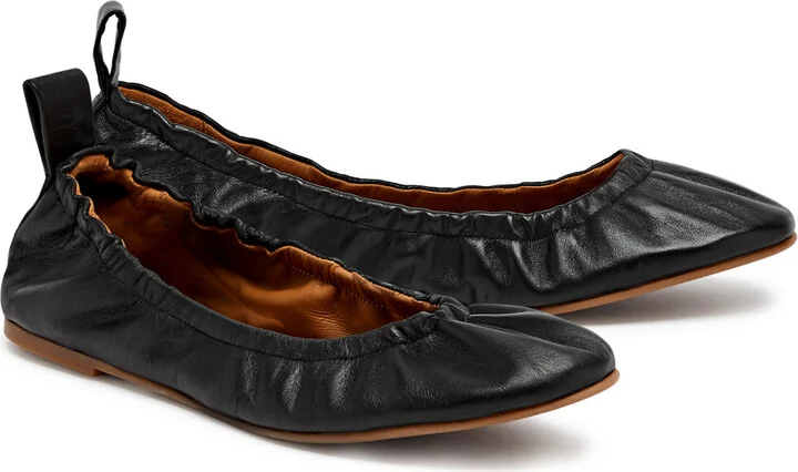 Atp Atelier Teano Leather Ballet Flats - Image 2