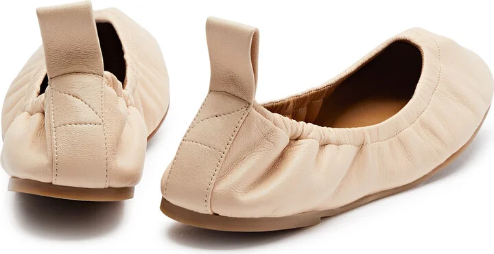 Atp Atelier Teano Leather Ballet Flats - Image 3