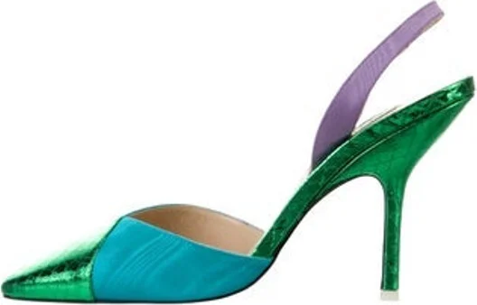 Animal Print, Blue, Green