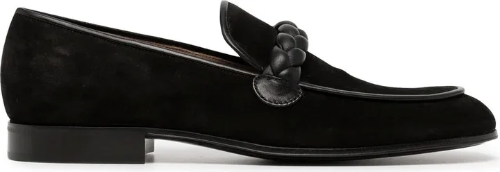 Atticus braided strap loafers