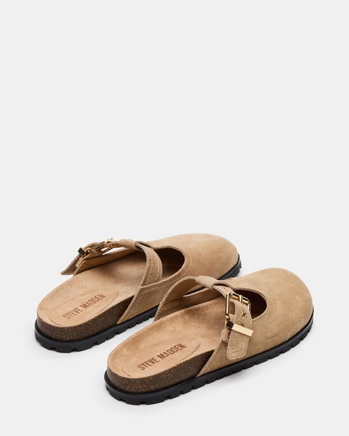 Atticus Taupe Suede - Image 4