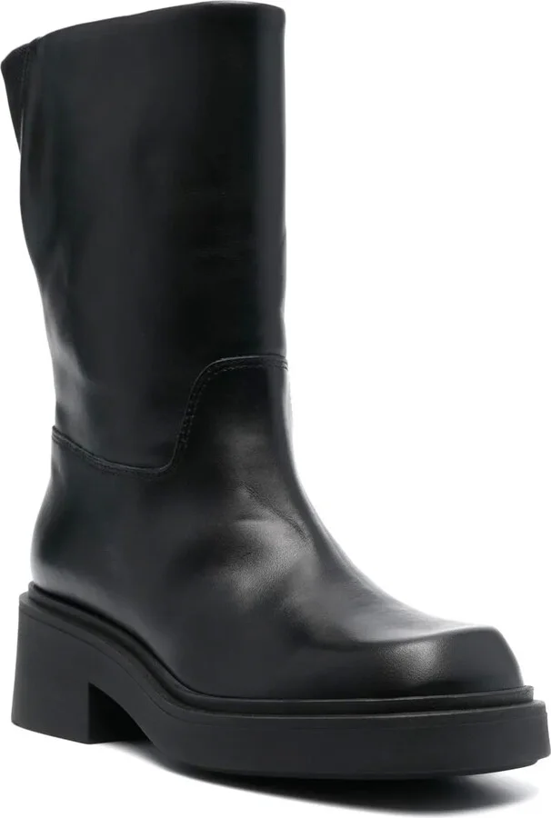 Attitude leather mid-calf boots - Image 2