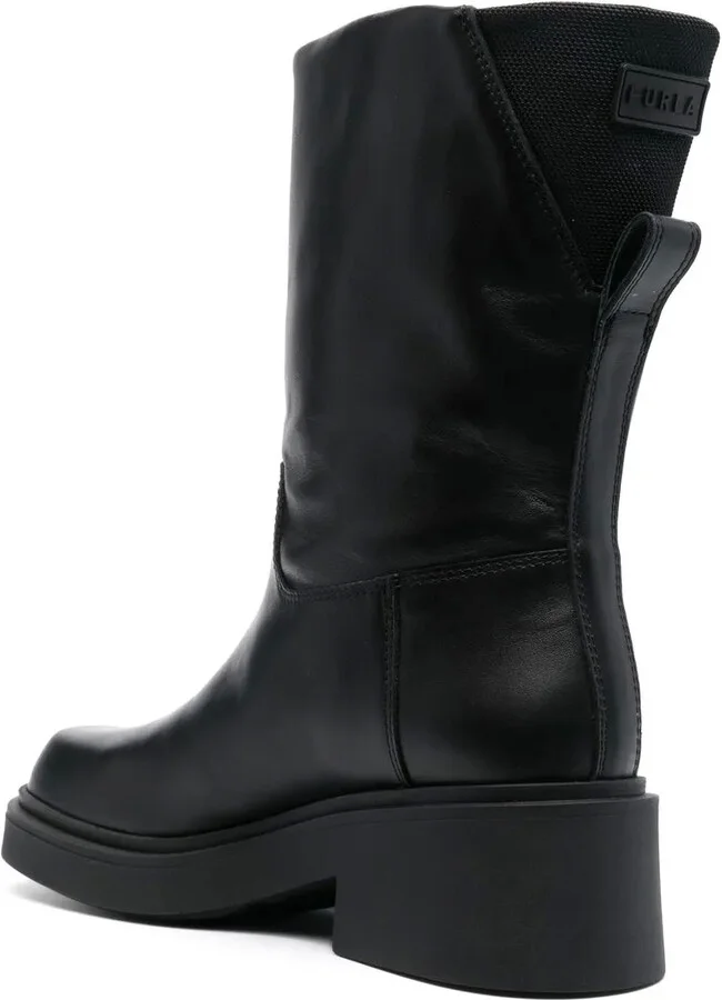 Attitude leather mid-calf boots - Image 3