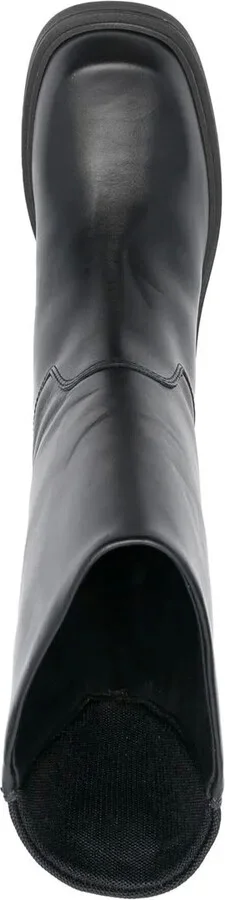 Attitude leather mid-calf boots - Image 4