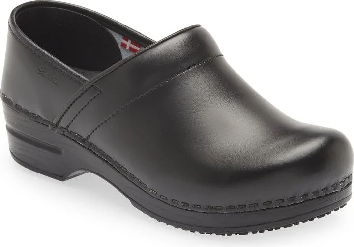 Aubrey Leather Clog