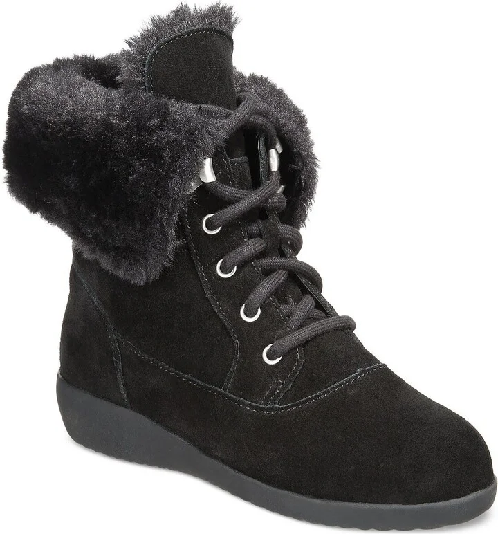 Aubreyy Womens Suede Booties Ankle Boots