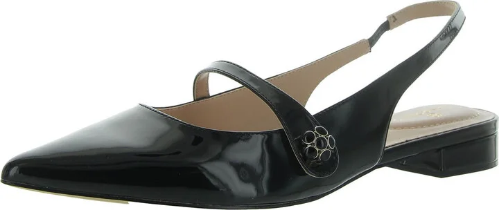Aubriana 3 Womens Patent Mary Jane Slingbacks