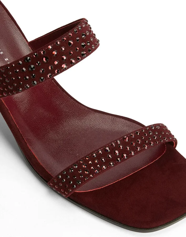 Aude Strass 45mm rhinestone sandals - Image 4