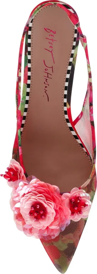 Audree Pointed Toe Slingback Pump - Image 5