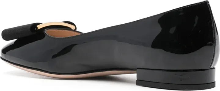 Audrey 20mm patent ballerina shoes - Image 3
