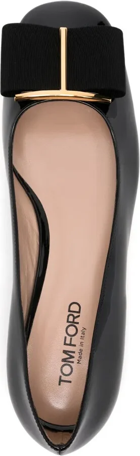 Audrey 20mm patent ballerina shoes - Image 4
