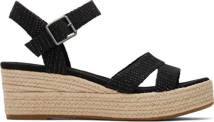 Audrey Ankle Strap Espadrille Platform Wedge Sandal - Image 3