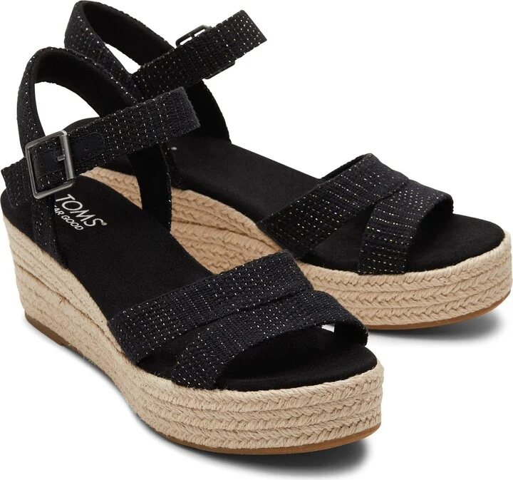 Audrey Ankle Strap Espadrille Platform Wedge Sandal - Image 6