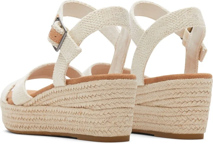 Audrey Ankle Strap Espadrille Platform Wedge Sandal - Image 8