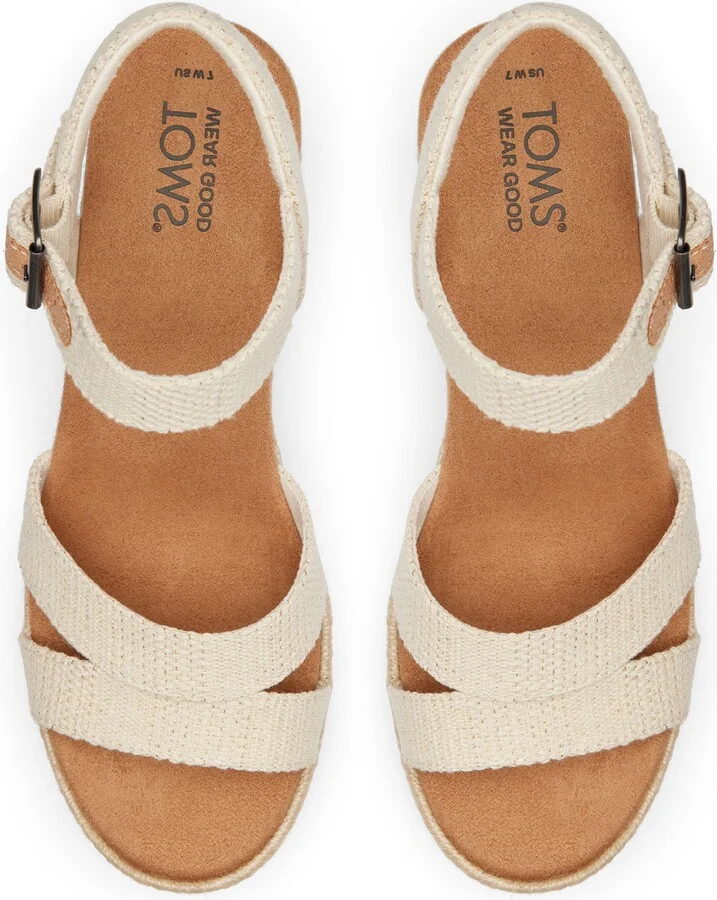 Audrey Ankle Strap Espadrille Platform Wedge Sandal - Image 10