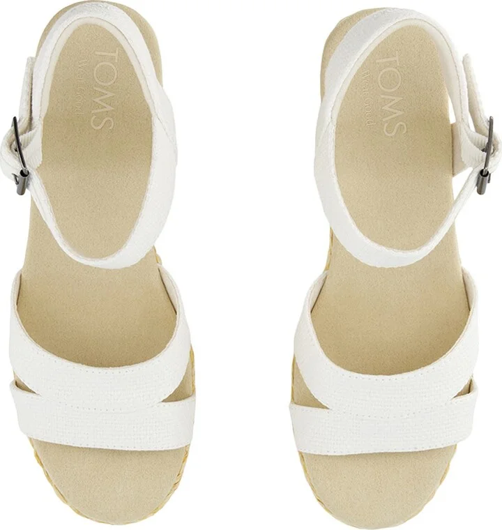 Audrey Ankle Strap Espadrille Platform Wedge Sandal - Image 10