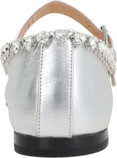 Audrey crystal-embellished ballet pumps - Image 3