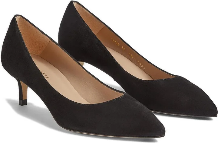 Audrey Kitten Heel Pump