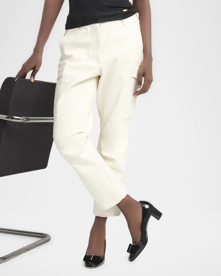 Audrey Patent Bow Ballerina Pumps - Image 3