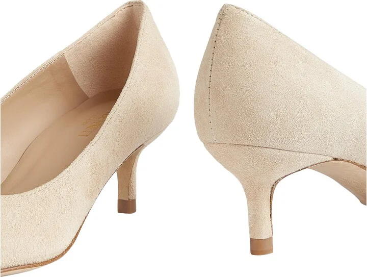 Audrey Pointed Toe Kitten Heel Pump - Image 3