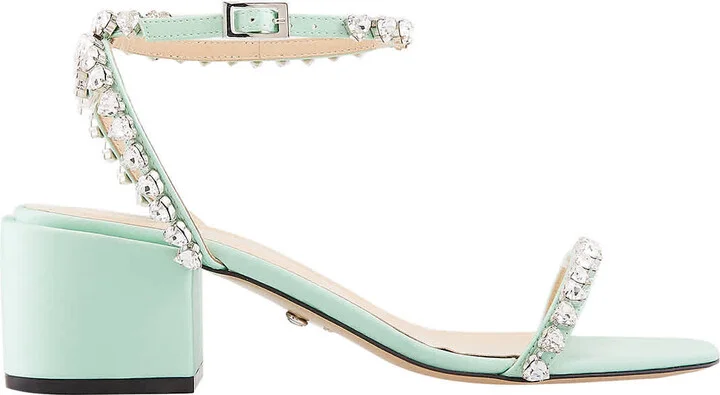 Audrey Rhinestone-Embellished Sandals