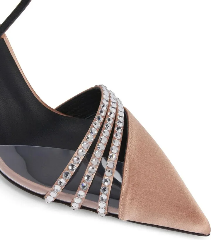Audrine satin 85mm pumps - Image 4