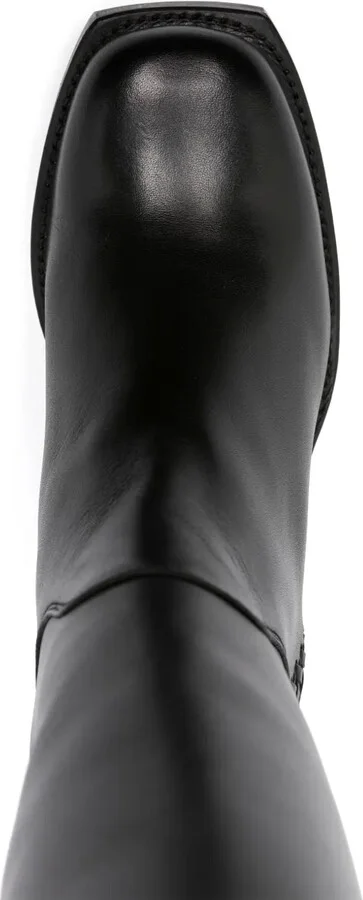 Aumandra 65mm leather boots - Image 4