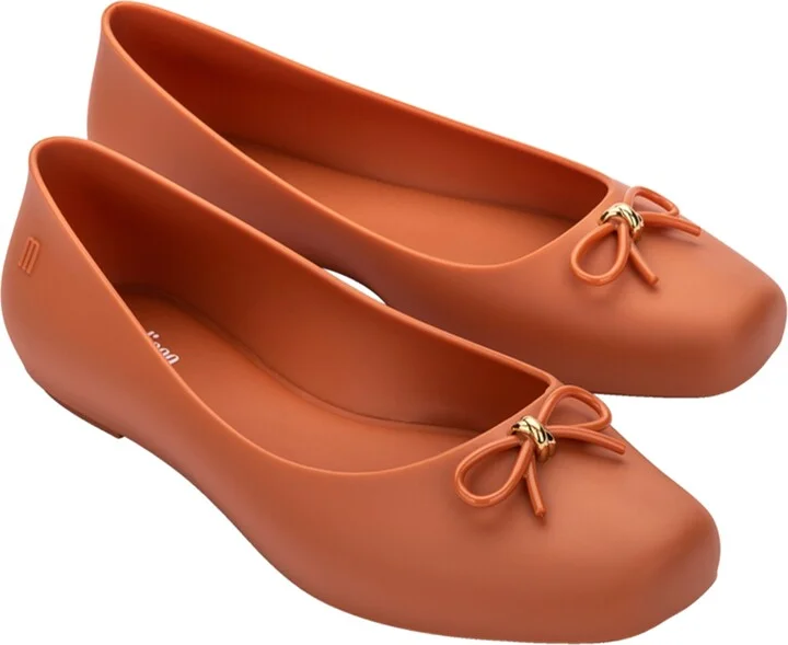 Aura Basic Ballet Flat - Orange - Image 4