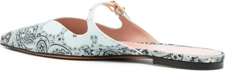 Aura paisley-print mules - Image 3