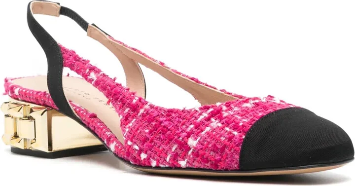 Aurelia 30mm tweed pumps - Image 2