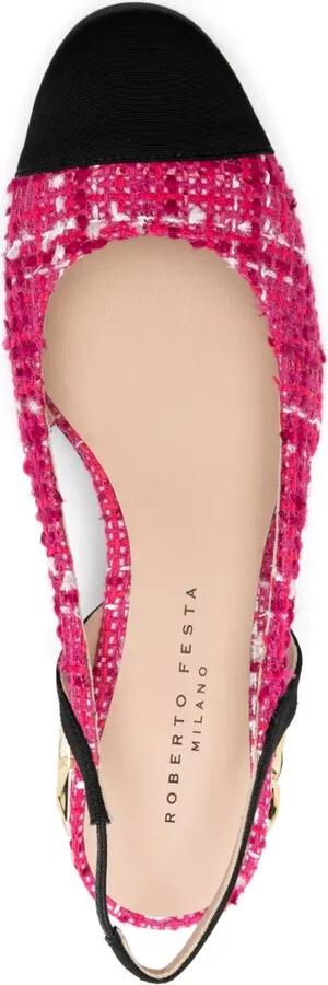 Aurelia 30mm tweed pumps - Image 4