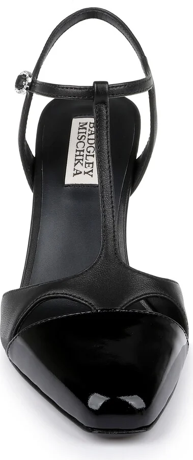Aurelia Ankle Strap Cap Toe Pump - Image 4