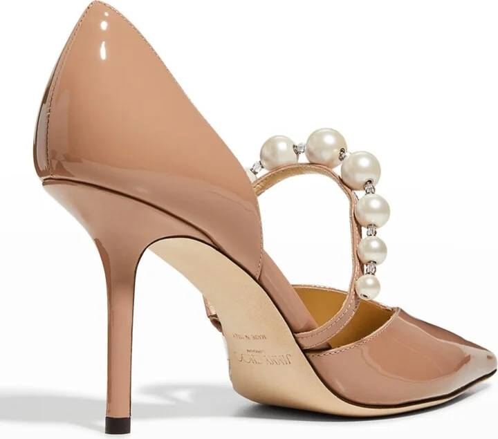 Aurelie d'Orsay Pearly Band Pumps - Image 8