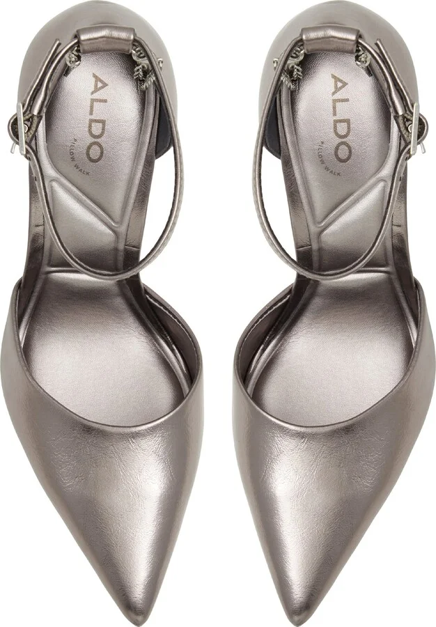 Aurelina Chain Ankle Strap Pointed Toe Pump - Image 4