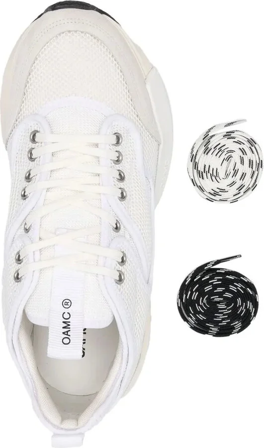 Aurora panelled low-top sneakers - Image 4