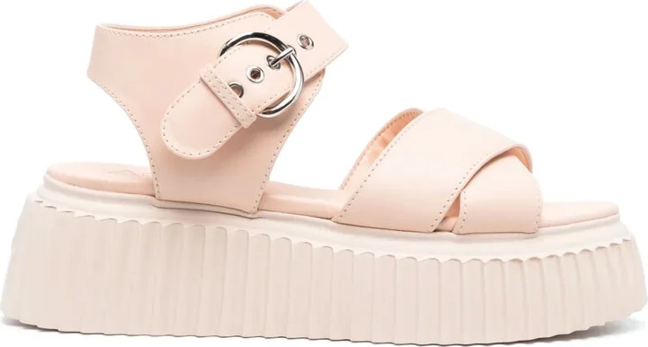 Aurora platform sandals