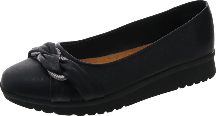 Aurora Womens Embellished Man Made Oxfords