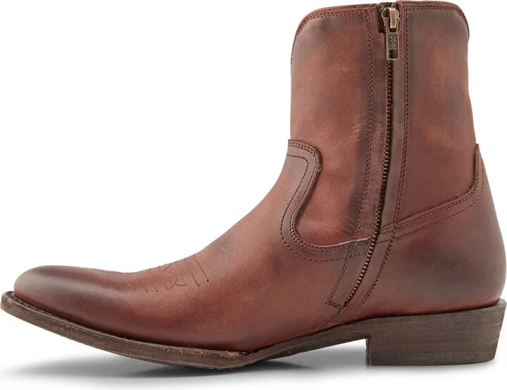 Austin Inside Zip Western Boot - Image 7